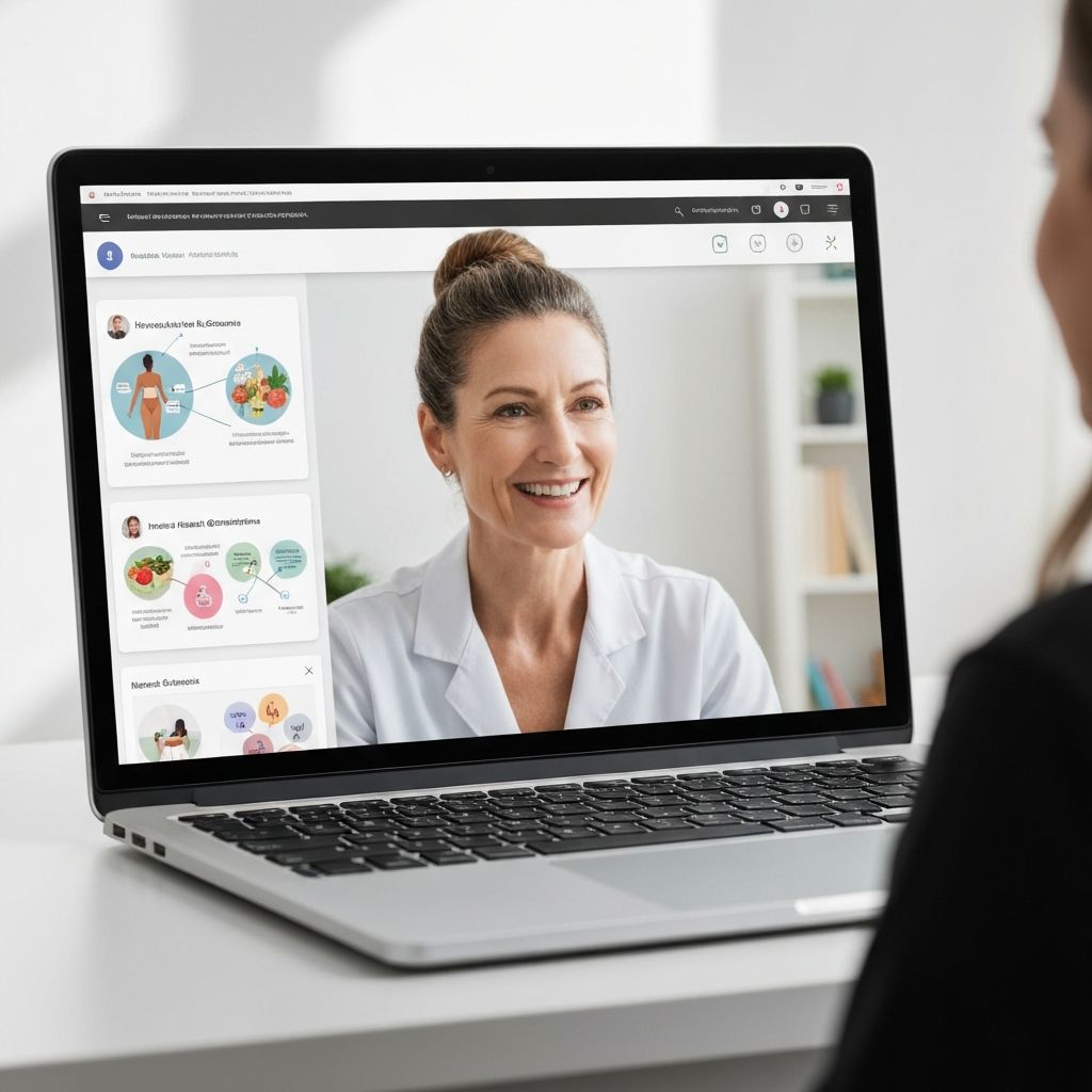 Informational nutrition consultation format